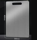 5 Size 304 Stainless Steel Thickened Cutting Board Antibacterial Mildew-proof Kneading Dough Board Kitchen Fruit vegetable