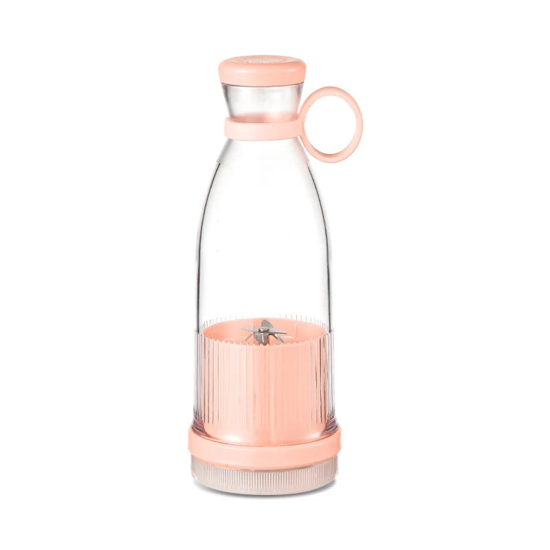 USB Portable Electric Juicer Cup – 6-Blade Mini Blender for Smoothies & Milkshakes