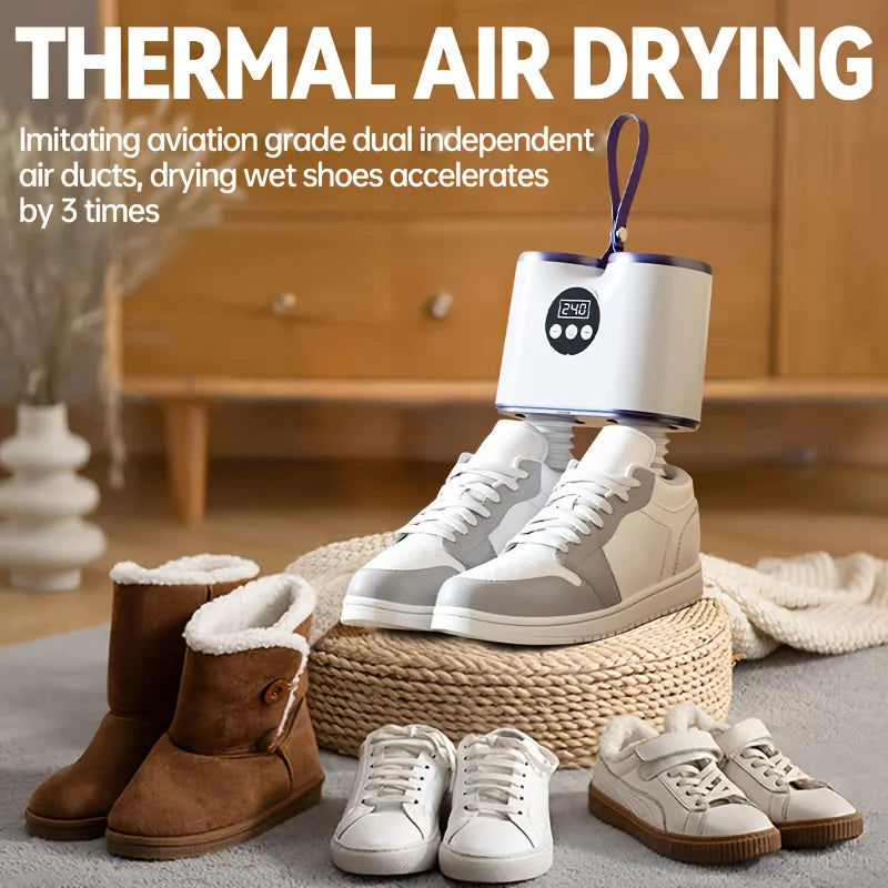 Electric Shoe Dryer with UV – Fast Drying & Odor Eliminating Boot Warmer
