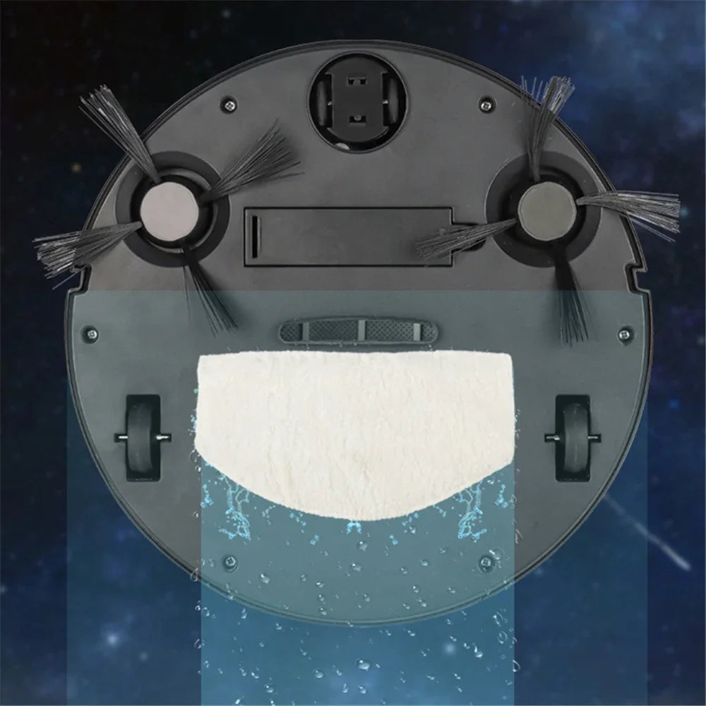 Smart Robotic Vacuum & Mop 1500Pa – Wireless 3-in-1 Cleaner