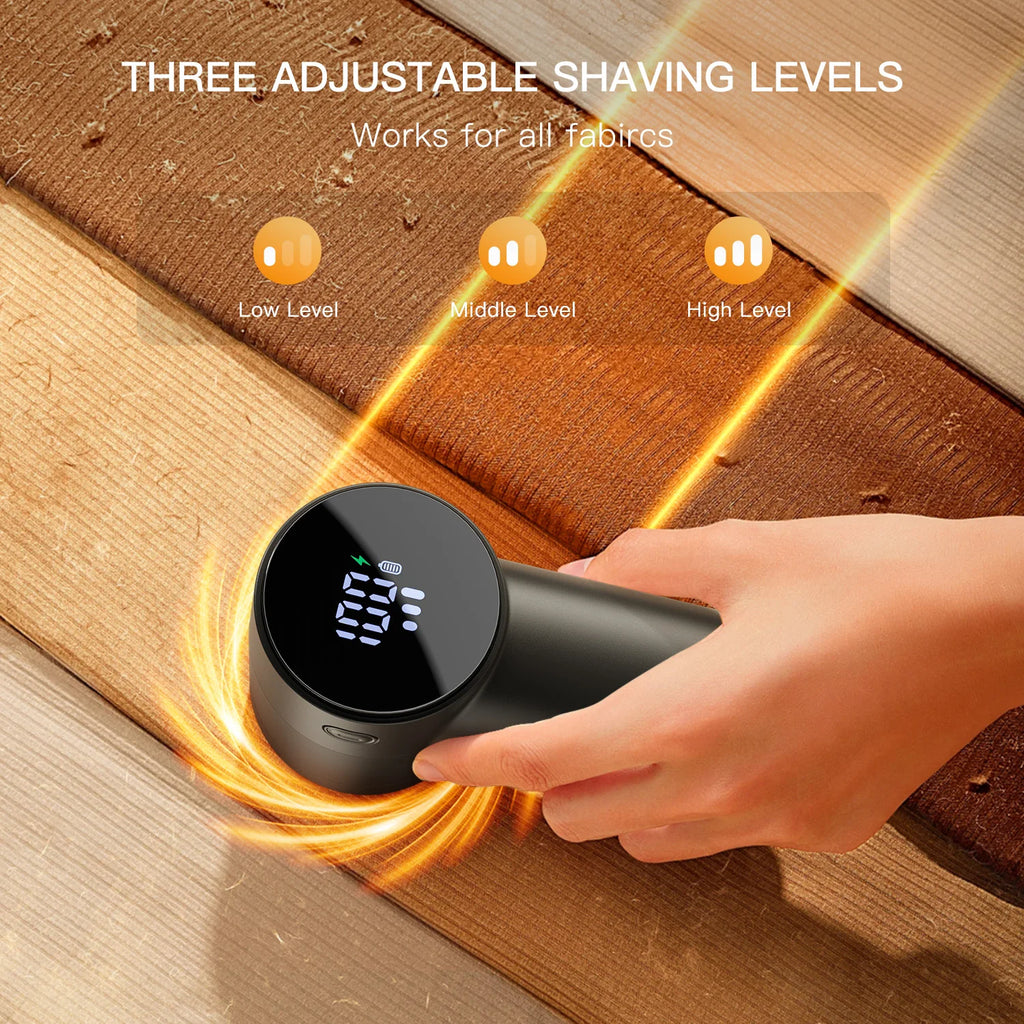 Electric Lint Remover 3 Speeds – Portable Sweater & Clothes Shaver
