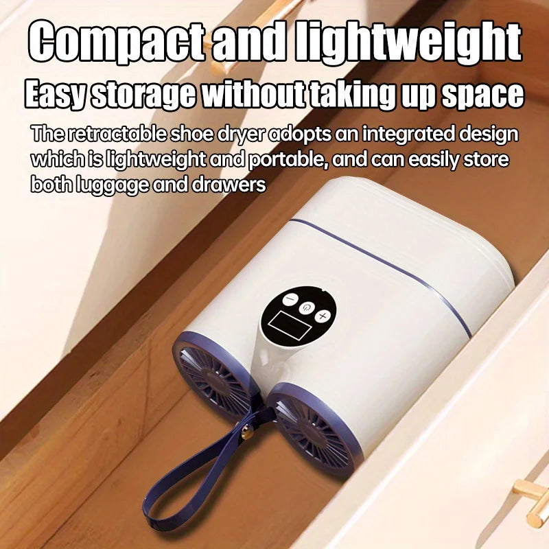 Electric Shoe Dryer with UV – Fast Drying & Odor Eliminating Boot Warmer