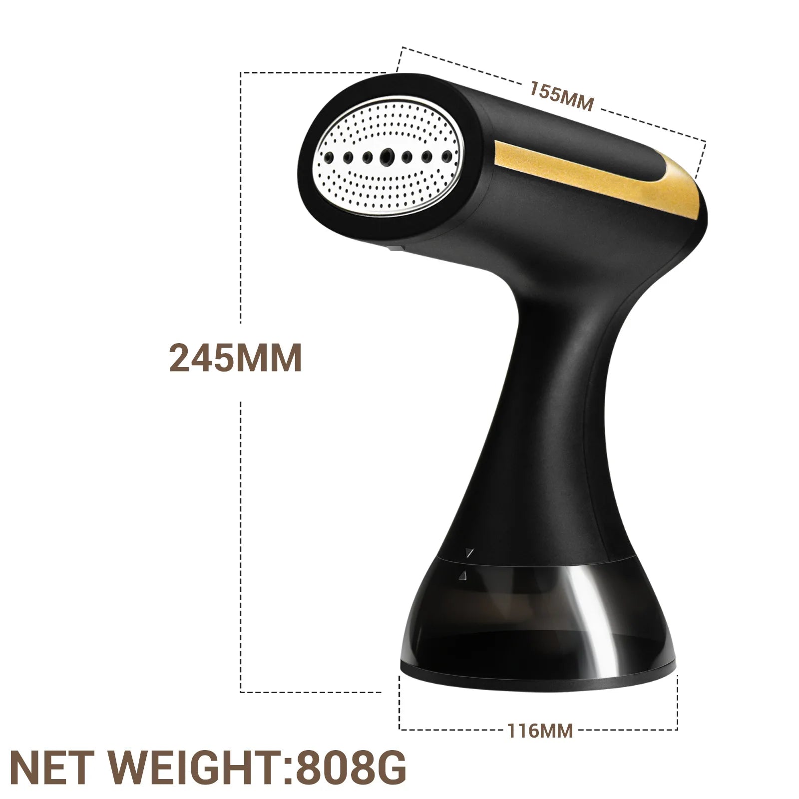 1500W Handheld Garment Steamer – Portable Hanging Steam Iron