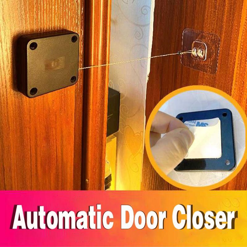 Punch-Free Soft Close Door Closer – Adjustable 500g–1000g Tension