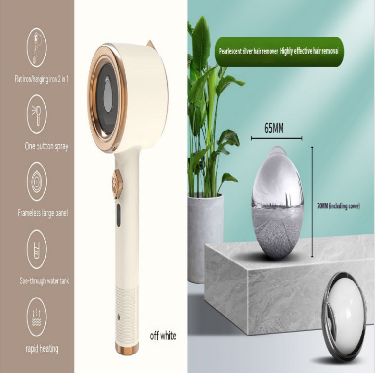 Portable Handheld Garment Steamer - Mini Vertical Fabric Steam Iron for Home & Travel (US Plug)
