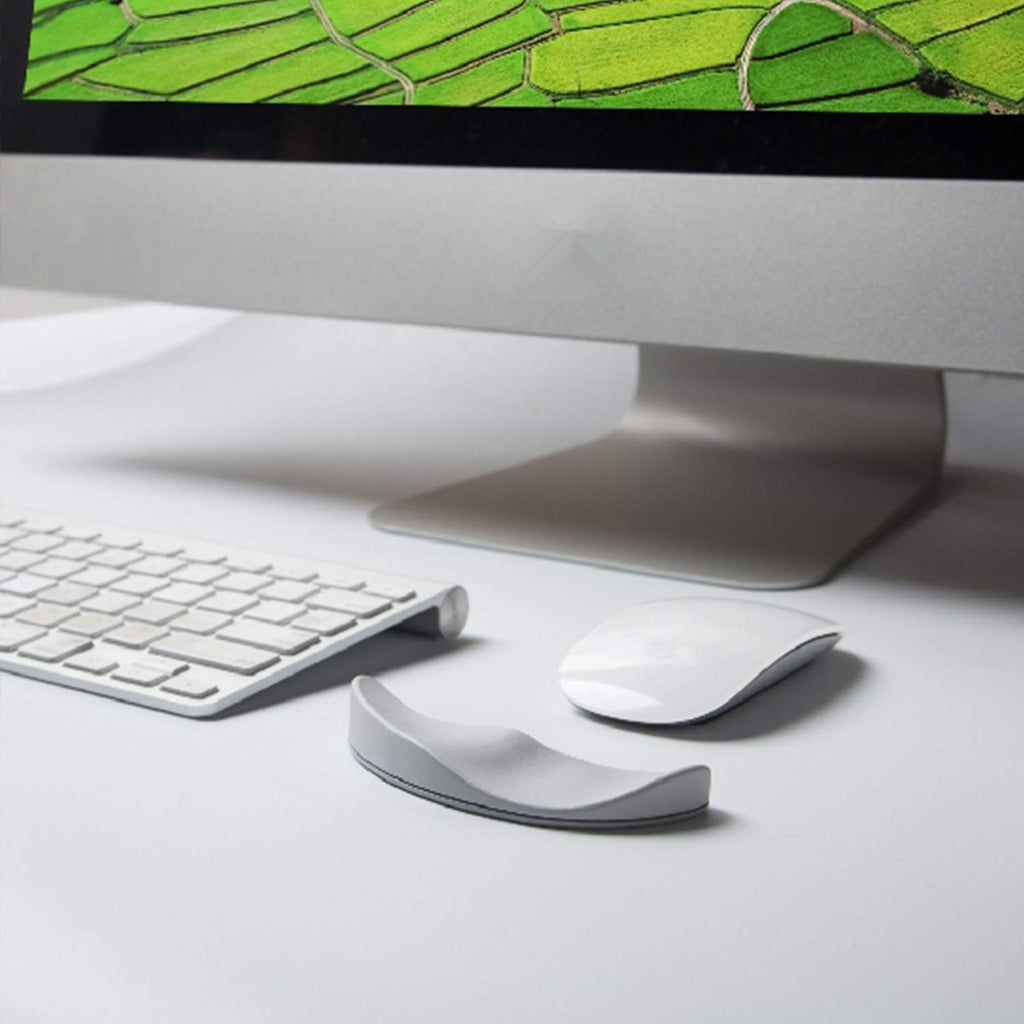Ergonomic Silicone Gel Wrist Rest - Non-Slip Mouse Support Mat for PC & Laptop