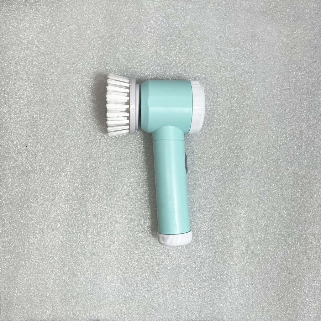 Long Handle Dish Scrub Brush with Built-in Soap Dispenser