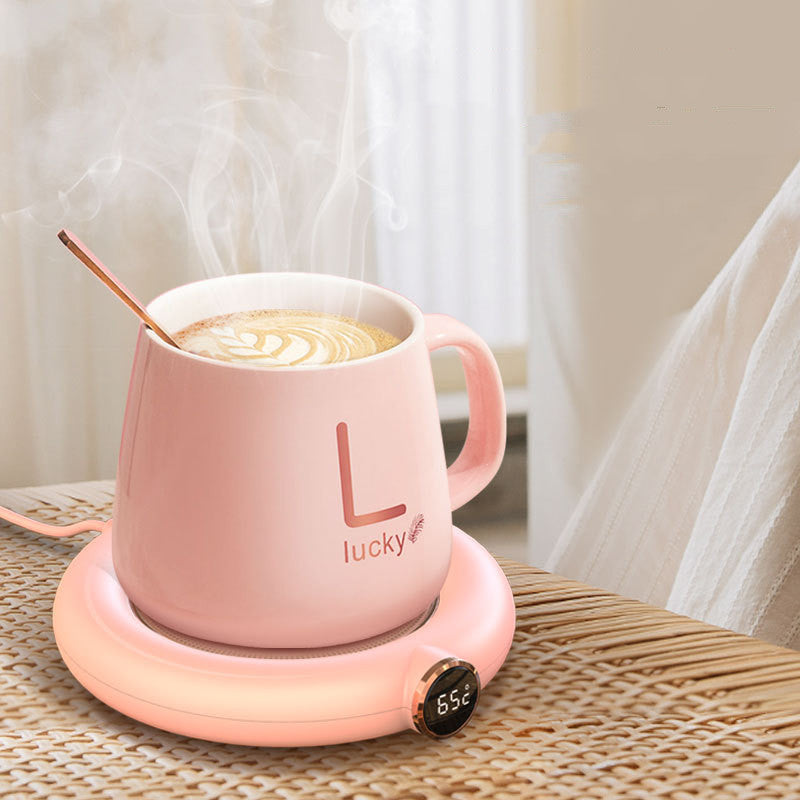 Smart Coffee Mug Warmer - Electric Heating Coaster with Constant Temperature Control