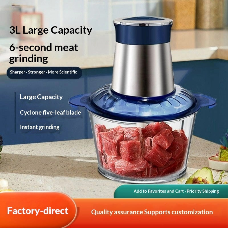 Stainless Steel Electric Meat Grinder | Multi-Purpose | Ideal for Home Use