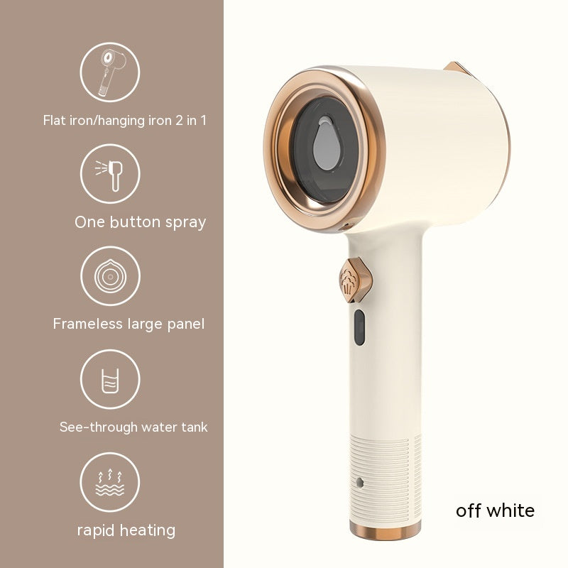 Portable Handheld Garment Steamer - Mini Vertical Fabric Steam Iron for Home & Travel (US Plug)