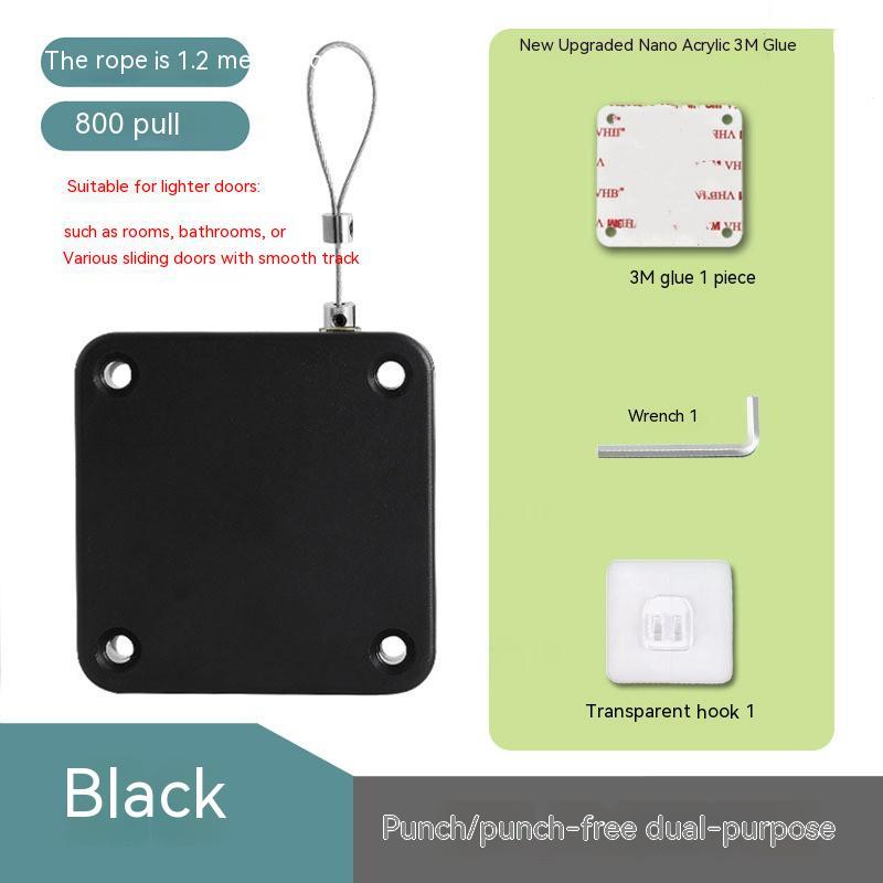 Punch-Free Soft Close Door Closer – Adjustable 500g–1000g Tension