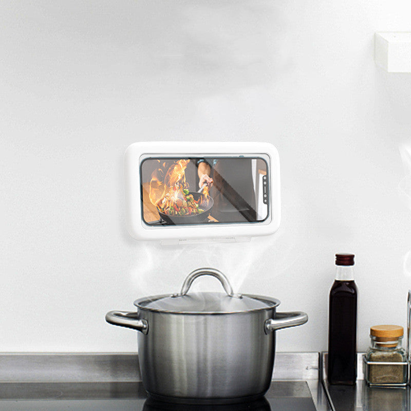 Waterproof Shower Phone Box – Hands-Free Touch Screen Holder for Bathroom & Kitchen | Full Seal Protection