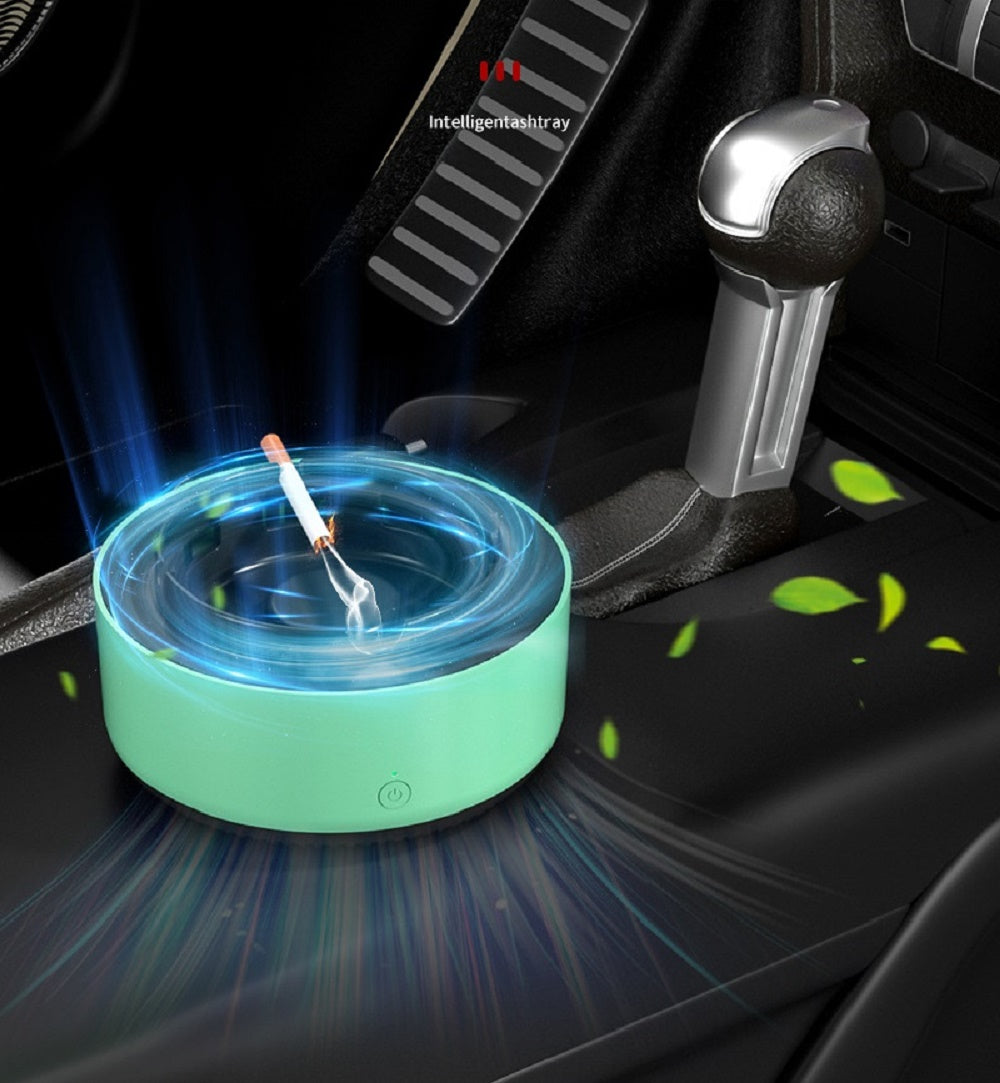 Smart Air Purifier Ashtray – Electronic Smokeless Ashtray for Home & Office