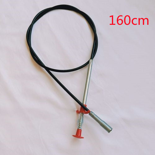 60cm Drain Cleaning Tool – Flexible Spring Pipe Dredger | Hair Remover & Clog Cleaner for Kitchen Sink, Bathroom & Shower Drains