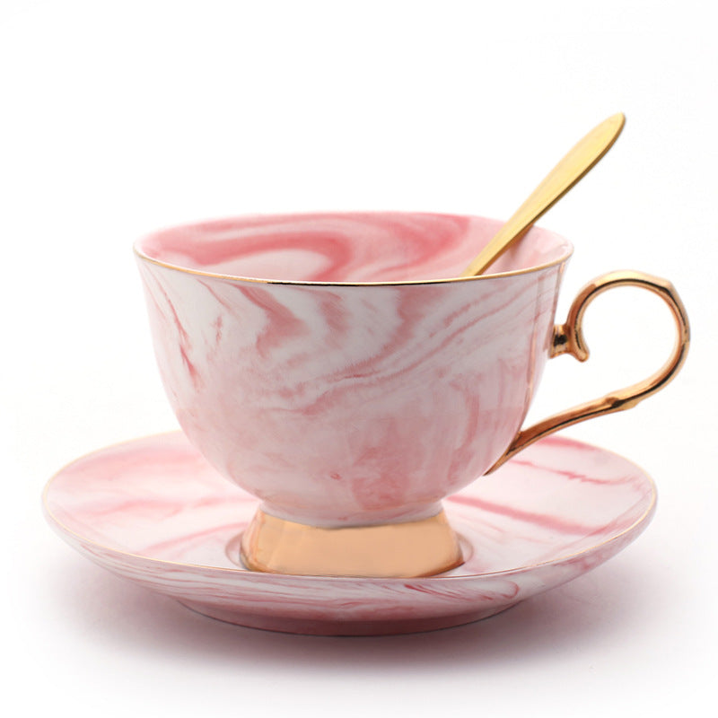Elegant Coffee Cups & Saucers