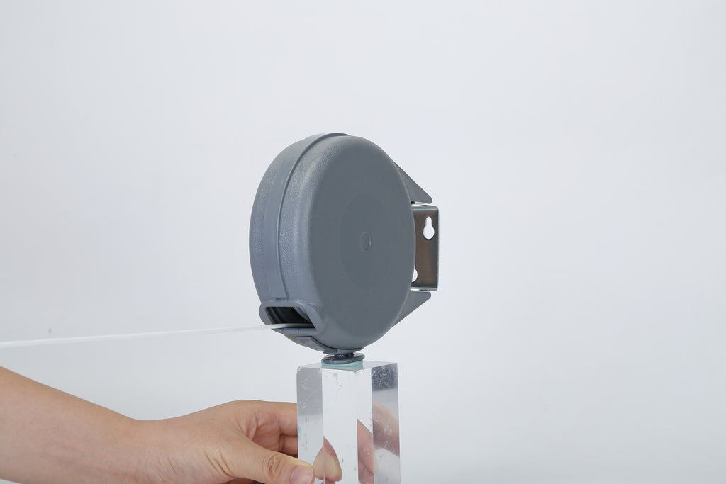 49FT Retractable Clothesline – Automatic PVC Outdoor Laundry Drying Line