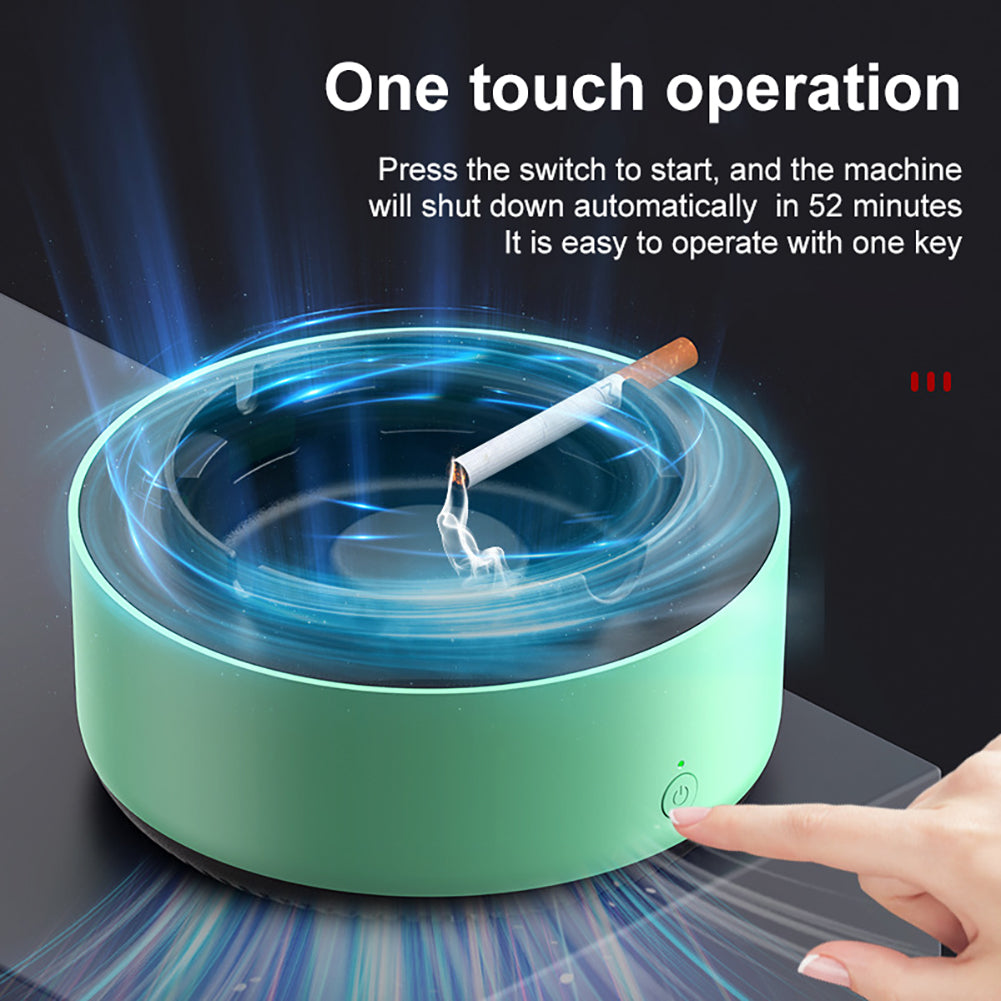 Smart Air Purifier Ashtray – Electronic Smokeless Ashtray for Home & Office