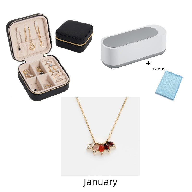 High-Frequency Ultrasonic Cleaner for Jewelry, Glasses, Watches & Dentures